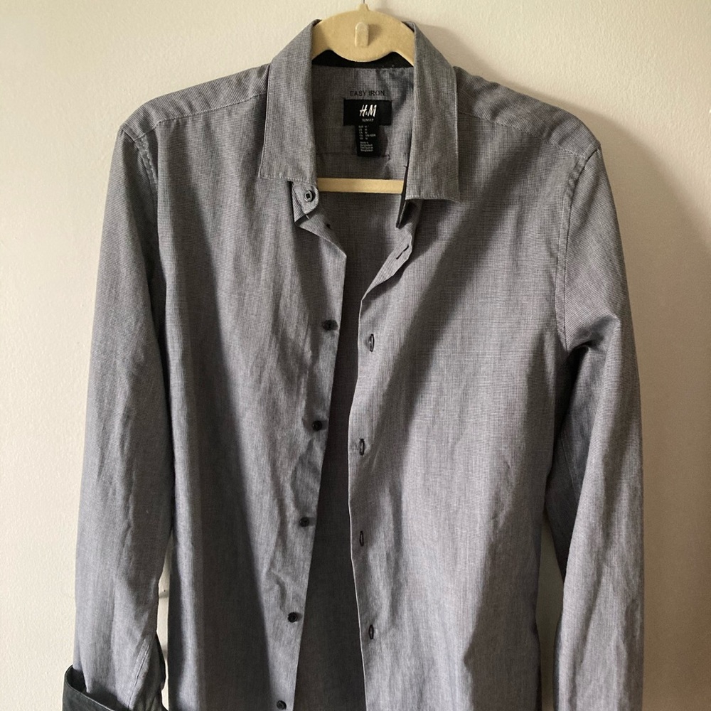 H&M dress shirt, Reversible Cuff.